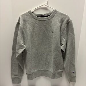 Champion Men's Classic Gray Crewneck Sweater